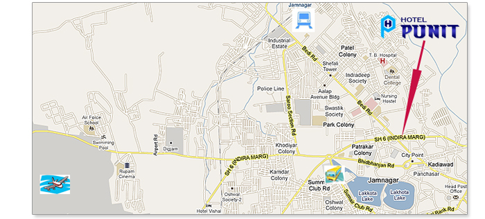 Hotel Punit Map